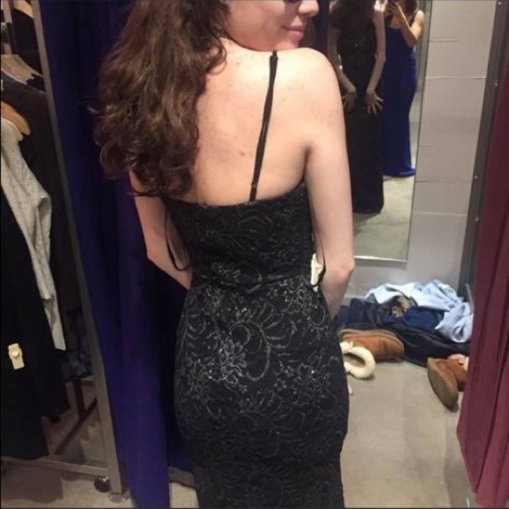 Black gown!